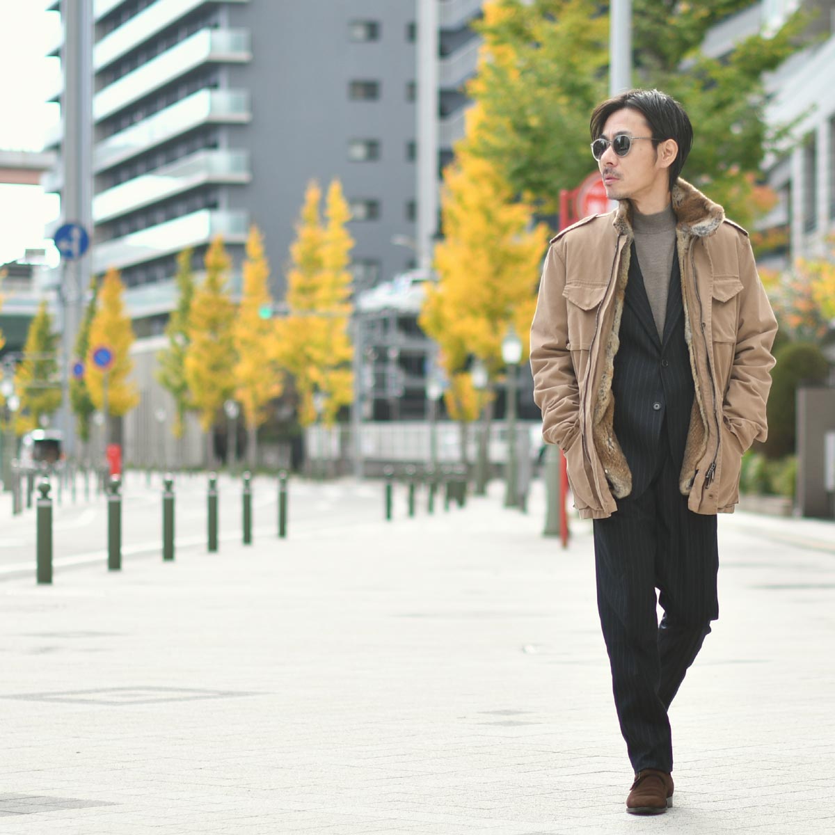 DRUMOHR（ドルモア） Drumohr【ドルモア】M-65ブルゾン DJ100FJZ BEI 