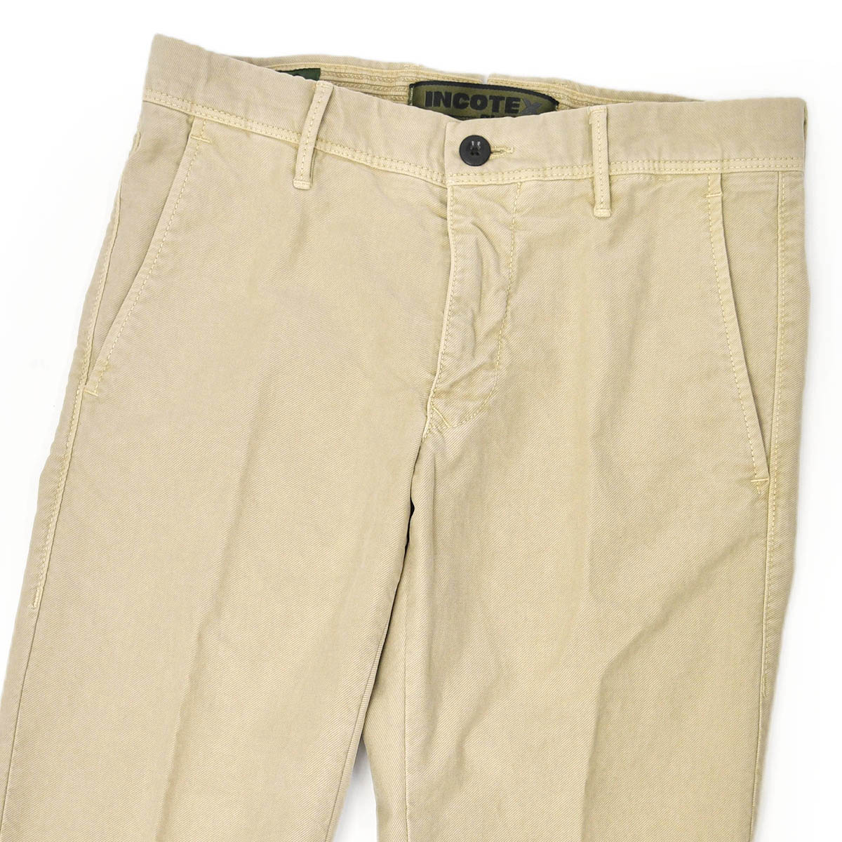 J3530美品インコテックススラックス 600型ストレッチノープリーツパンツ31 インコテックス スラックス / INCOTEX SLACKS / 100型 ( 旧603型