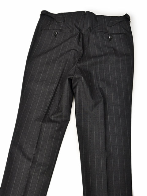J7146 美品 デペトリロ ダブルストライプスーツ チャコールグレー 48 petrillo011018cgryc.jpg