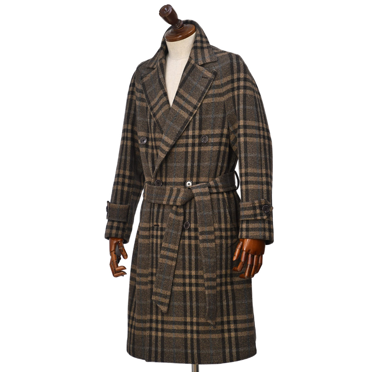 TITO ALLEGRETTO【ティト アレグレット】ダブルベルテッドコート 08H06