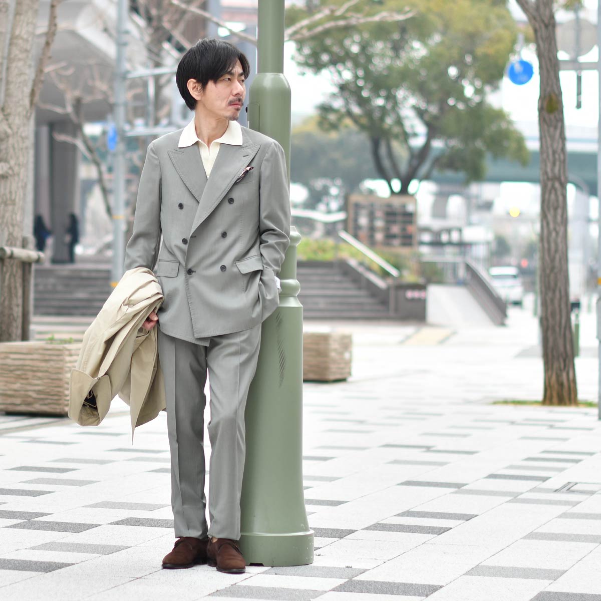 FINAL SALE】TITO ALLEGRETTO【ティト アレグレット】ダブルスーツ 