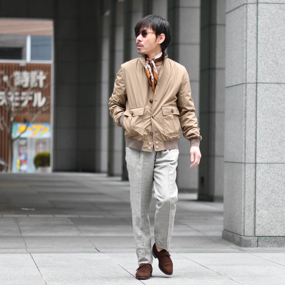 美品　春夏　バルスター　VALSTARINO ベージュ 50 バルスターブルゾン Valstar（ヴァルスター）｜Valstar（ヴァルスター）VALSTARINO ヴァル