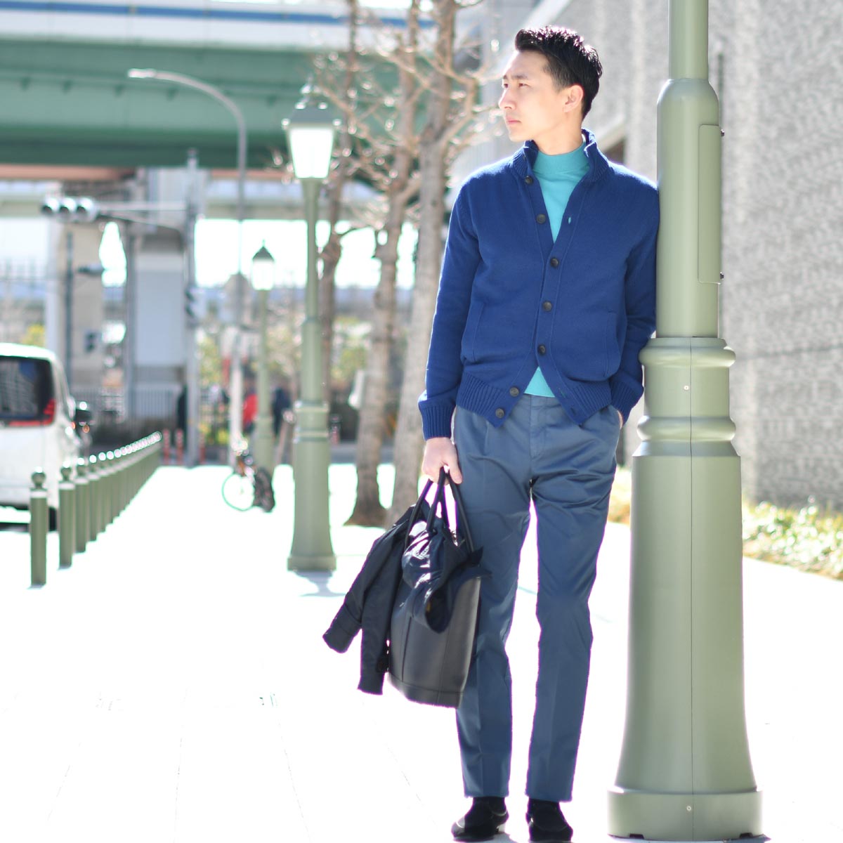 ZANONE キョート48 Slowear 限定カラー ZANONE CHIOTO(KYOTO)ブルー