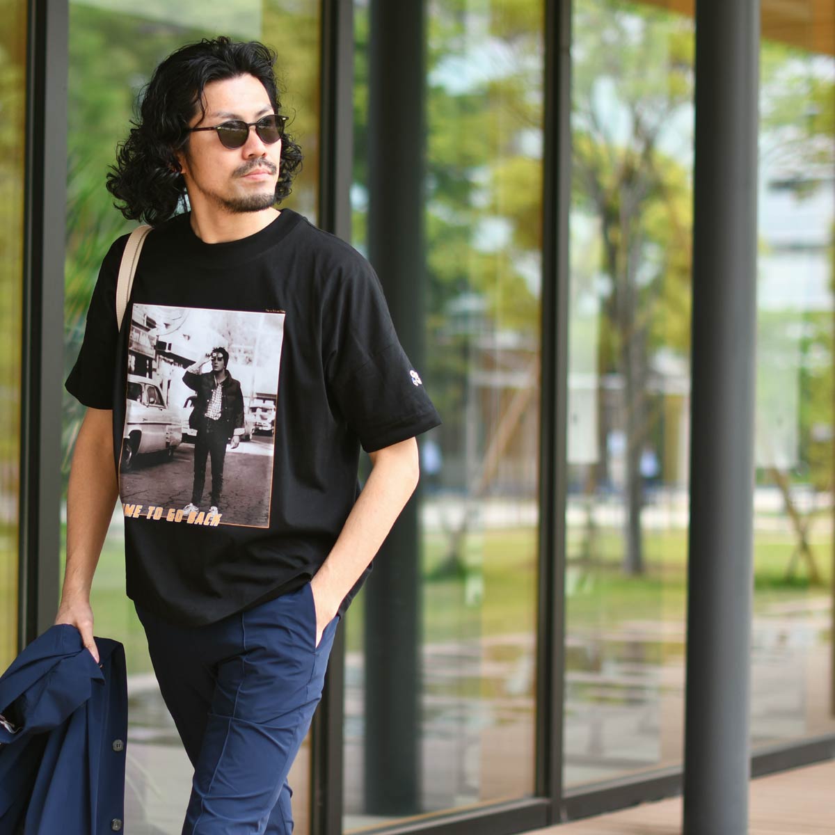 AWESOME【オーサム】オーバーシルエットプリントTシャツ