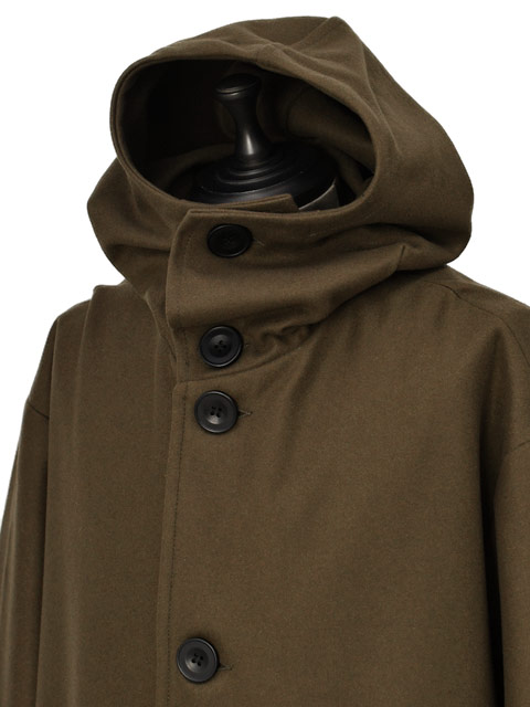 CINI【チニー】フーデッドコート Mod.1 C391CSU 610 Moka ヴァージン