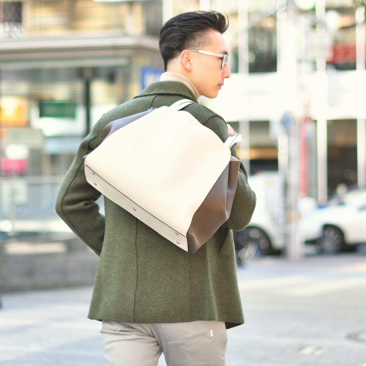 黒レザー トートバッグ ダニエルアンドボブ セール】 Daniel&Bob OTTELO レザートートバッグ （トートバッグ