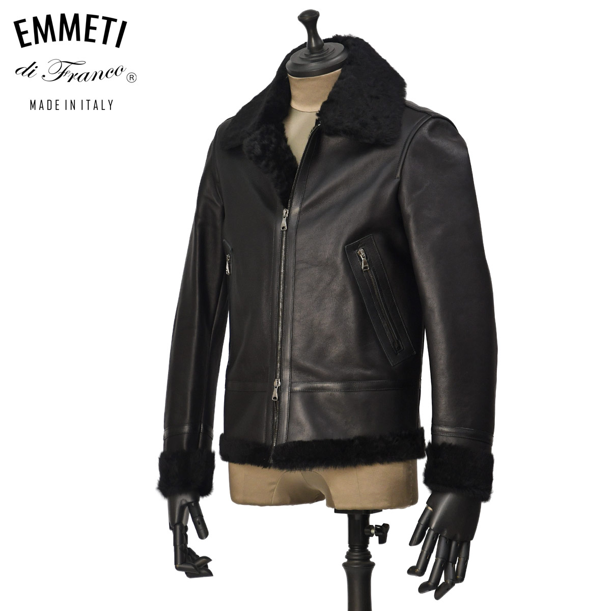 EMMETI（エンメティ） EMMETI【エンメティ】B-3型ムートンブルゾン
