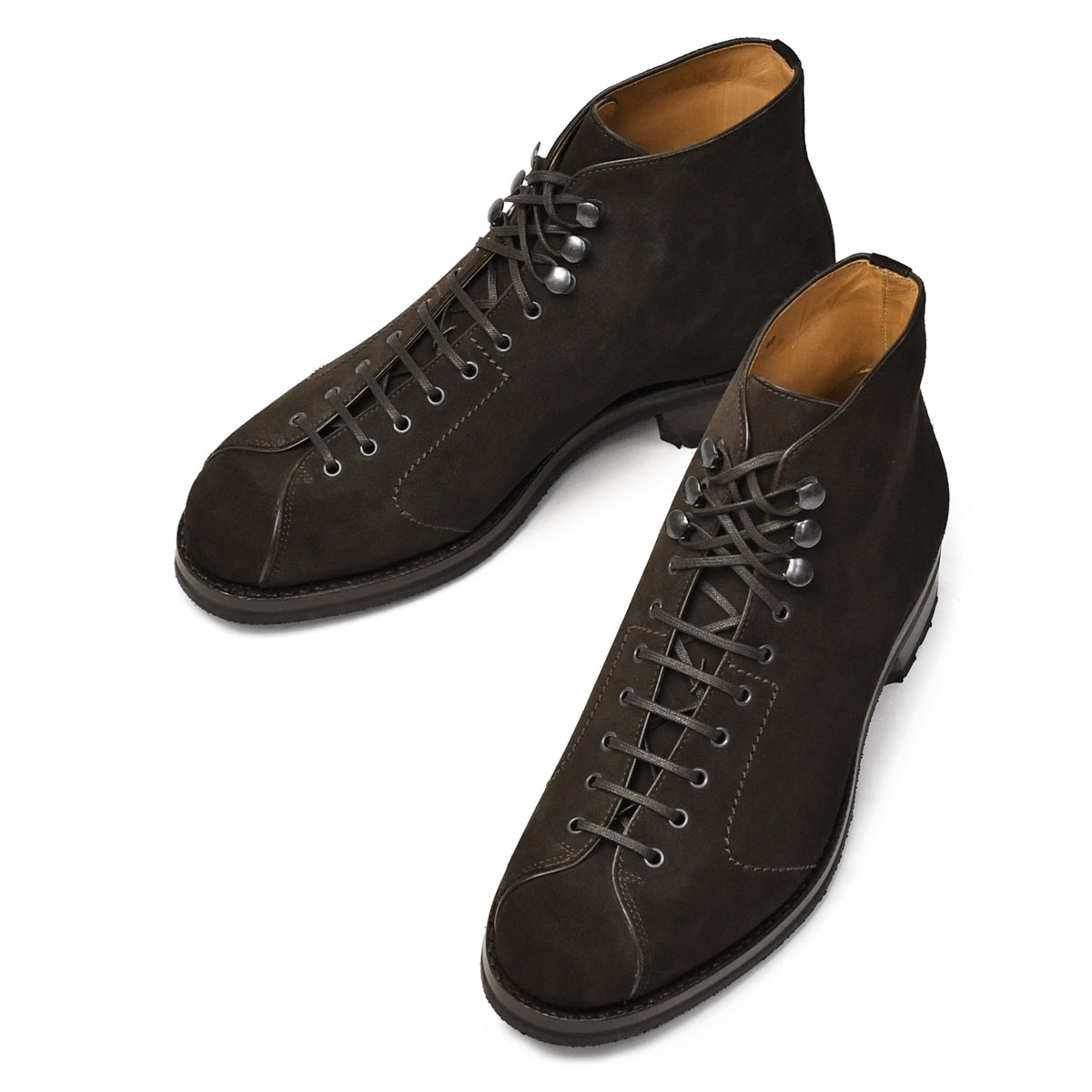 F.LLI Giacometti フラテッリジャコメッティ シングルモンク F.LLI Giacometti（フラテッリジャコメッティ）カーフレザーシングル