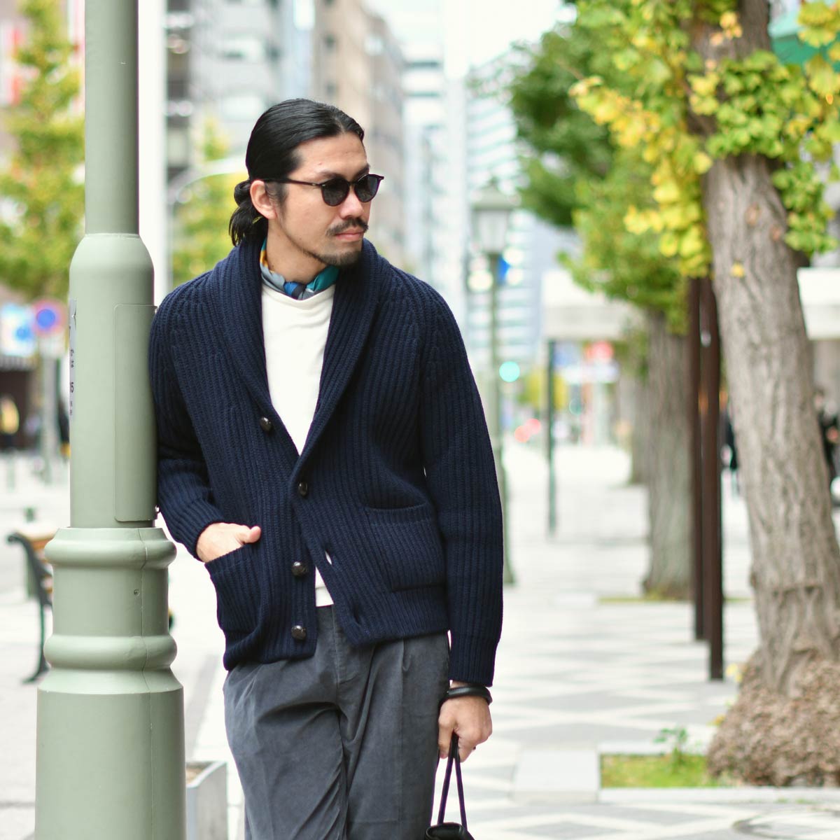 MC GEORGE【マックジョージ】ショールカラーカーディガン A0305 2 14