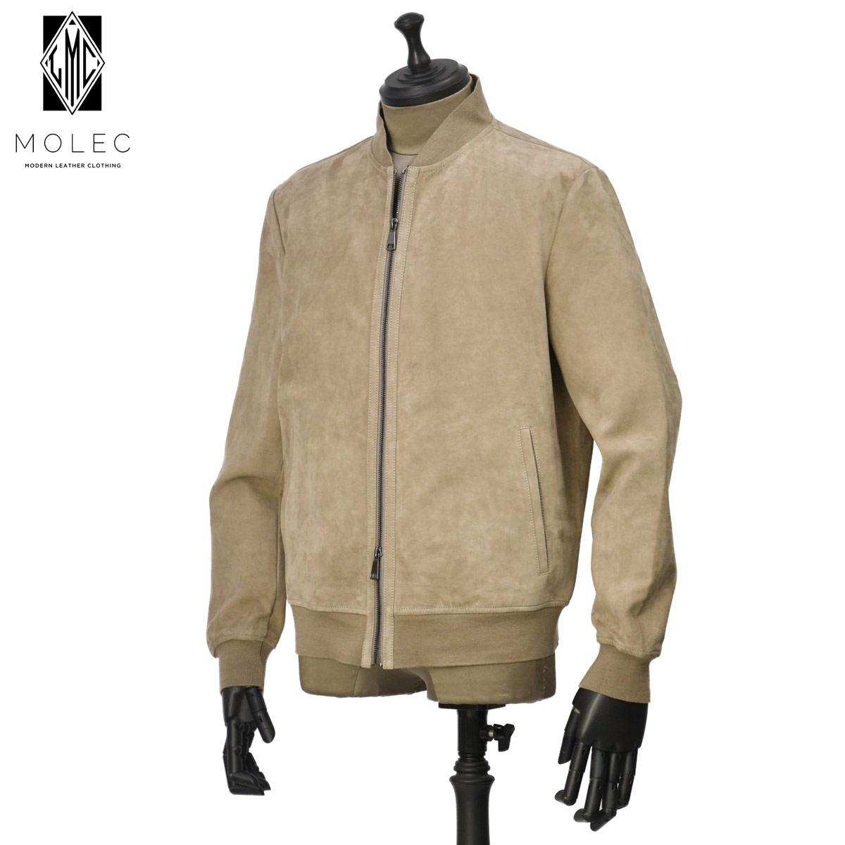 MOLEC【モレック】MA-1型ブルゾン 232693 332 420 Taupe ウルトラ 
