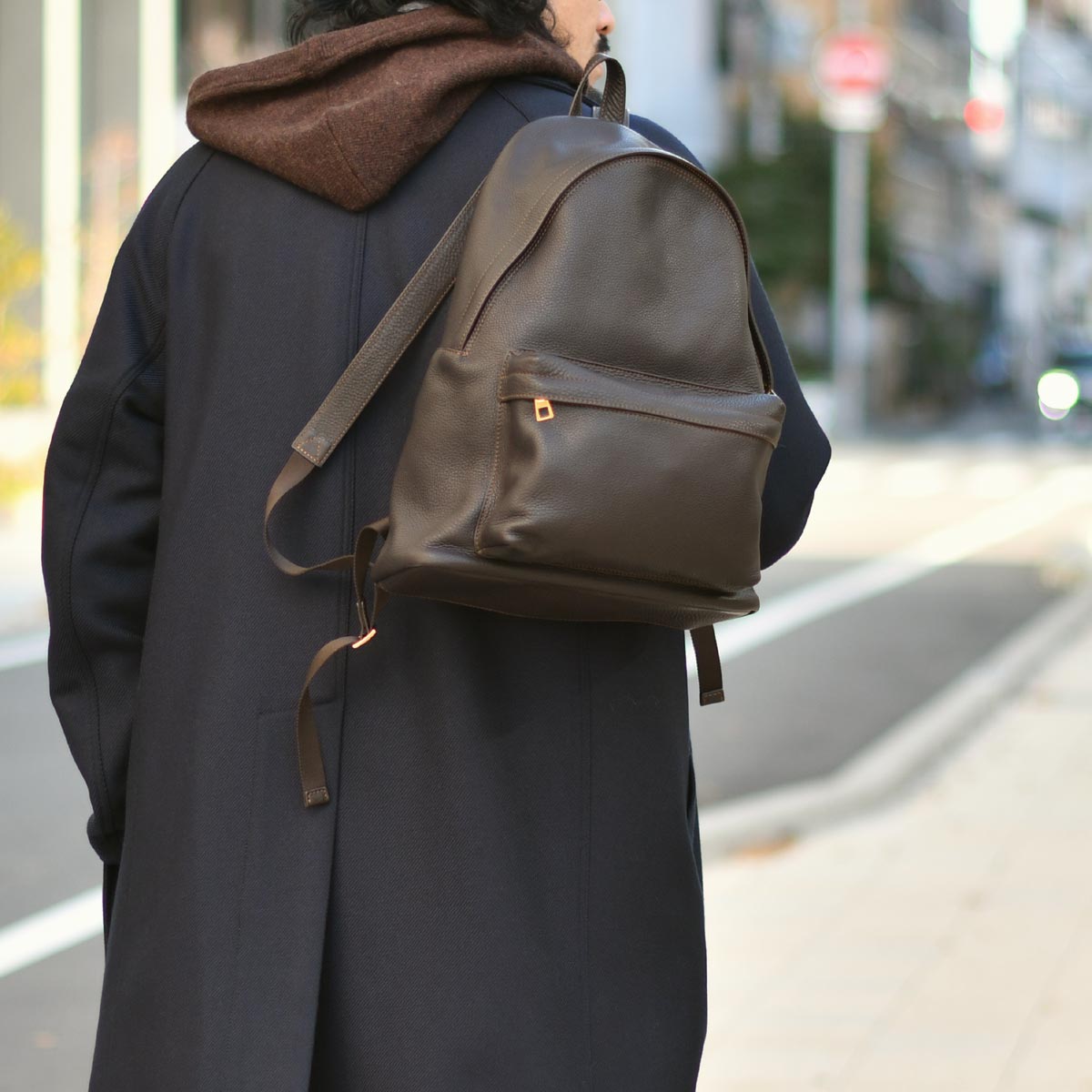 S.MANO【エス マーノ】バックパック DAY PACK SMN008 キップレザー