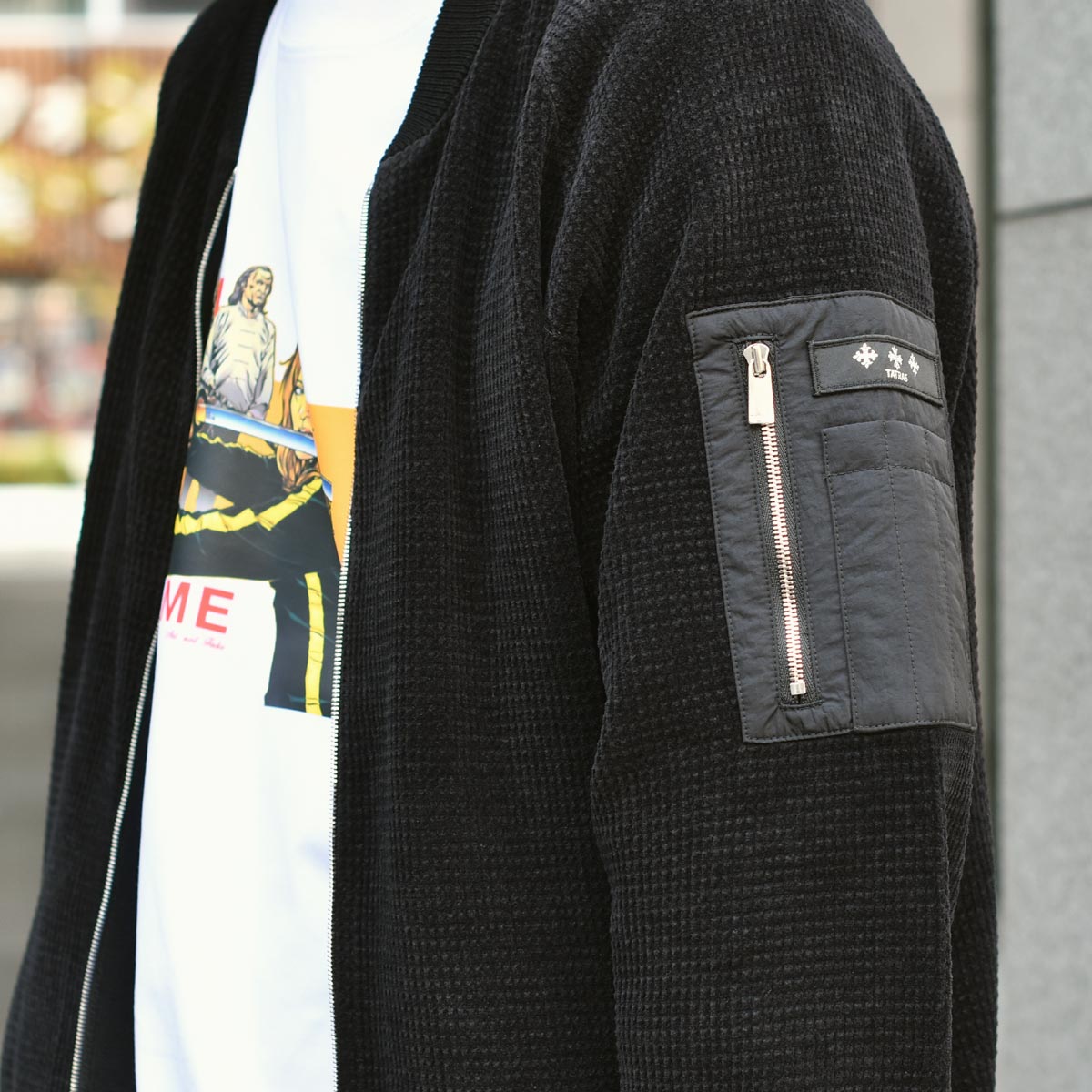 TATRAS（タトラス） TATRAS【タトラス】MA-1型ニットブルゾン GAVRIO