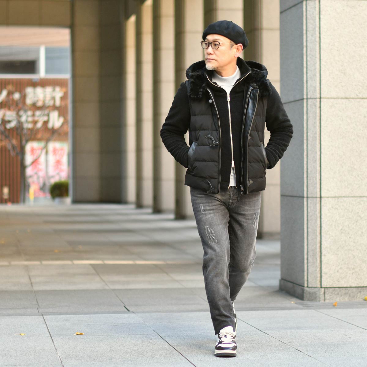 YCHAI【イカイ】デニムパンツ PANATELA 2DS0017CX 999 コットン