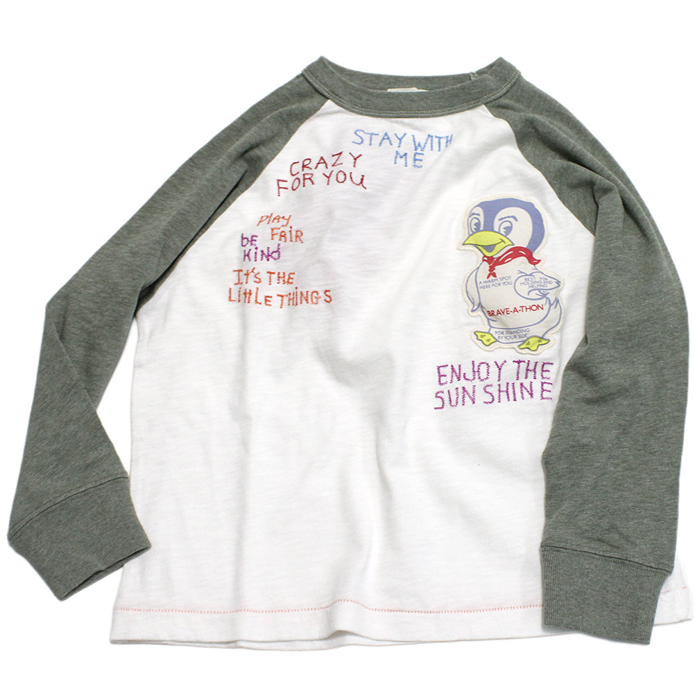 DENIM DUNGAREE（デニムアンドダンガリー） 長袖Tシャツ 