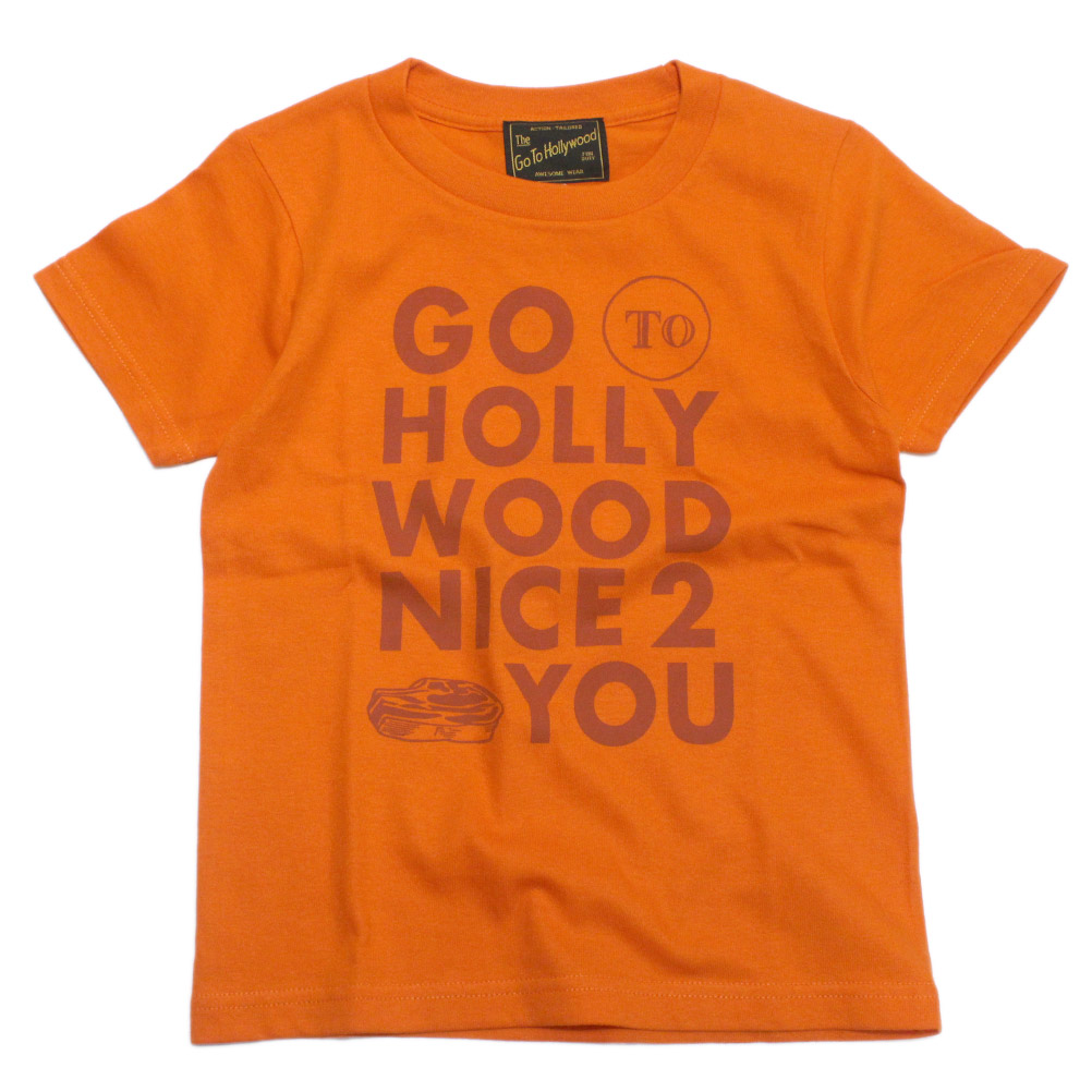 GO TO HOLLYWOOD（ゴートゥーハリウッド） 半袖Tシャツ 
