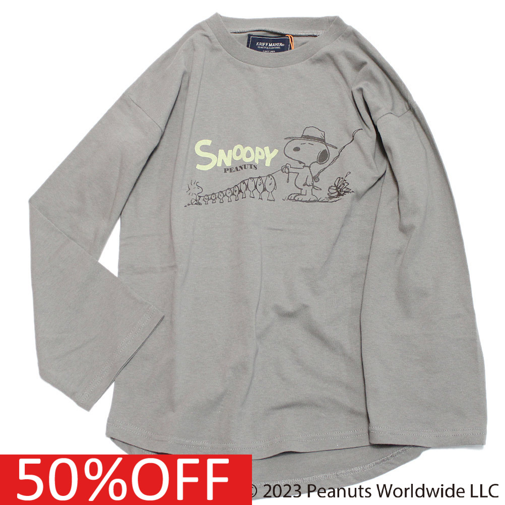 セール 「50%OFF」 長袖Tシャツ