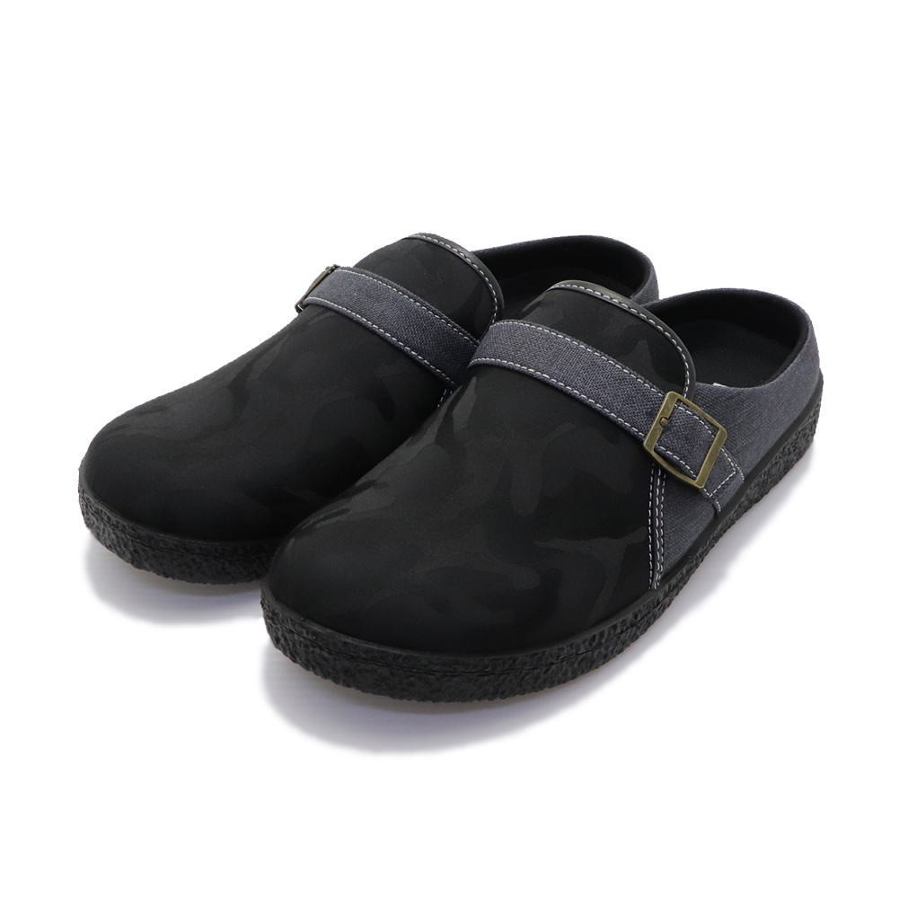 Hardcrocs メンズ スリッポンサンダル・Black Wilson メンズ サボサンダル クロッグサンダル 選べる2素材 No