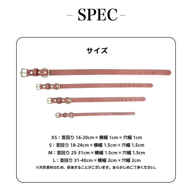 CITYDOG クラシックレザーカラー