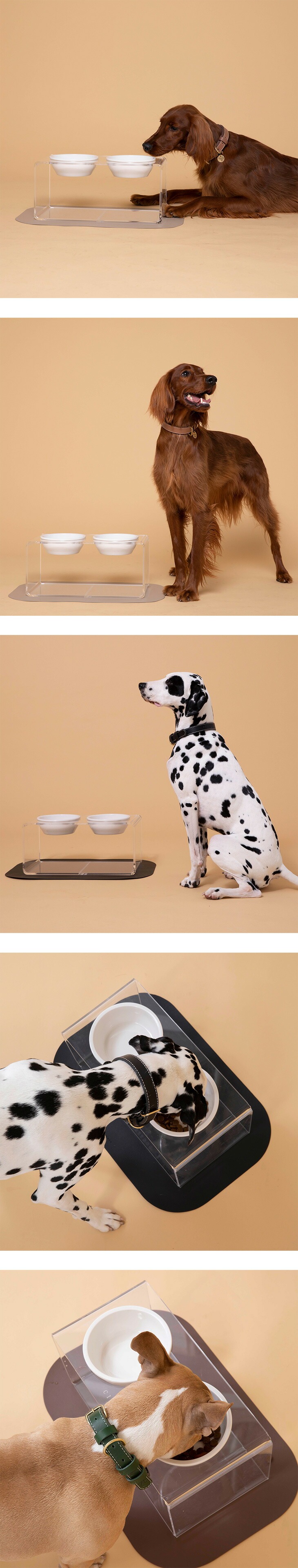CITYDOG 犬 ペット フードボウル 大型犬用 食器台 ランチョン CITYDOG 犬 ペット フードボウル 大型犬用 食器台 ランチョン