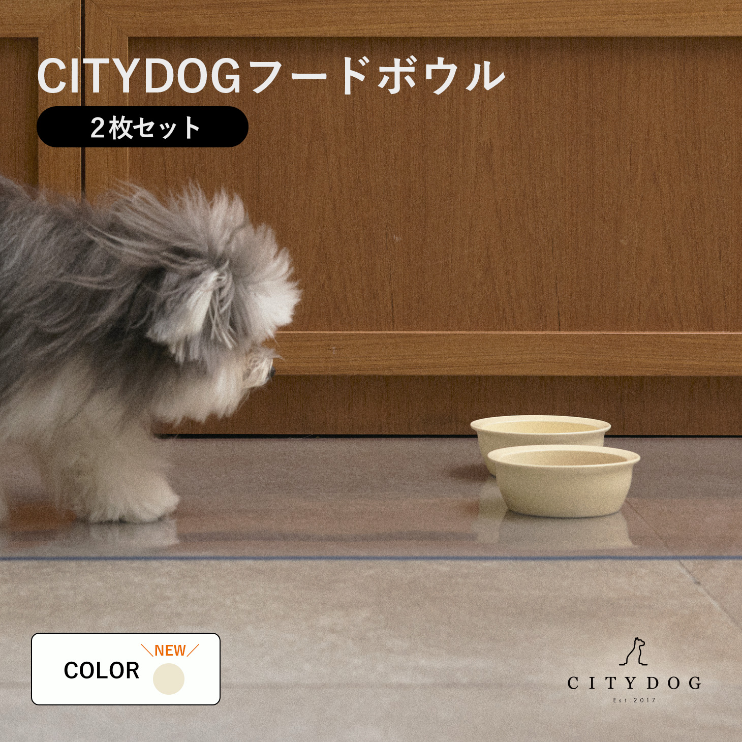 CITYDOG アクリルフードスタンド