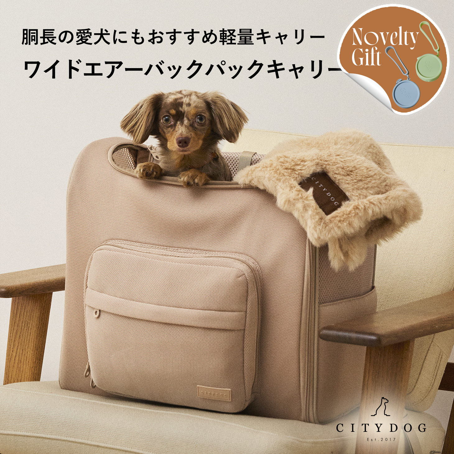 CITYDOG（シティドッグ） 犬 リュック ペットキャリー 犬キャリー