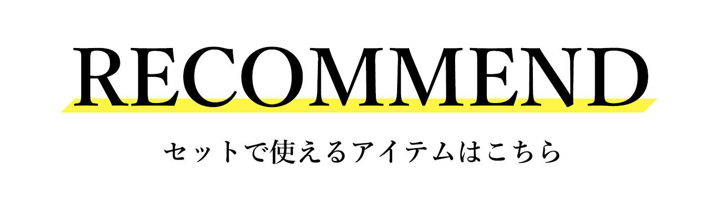 CITYDOG セットで使えるアイテムはこちら