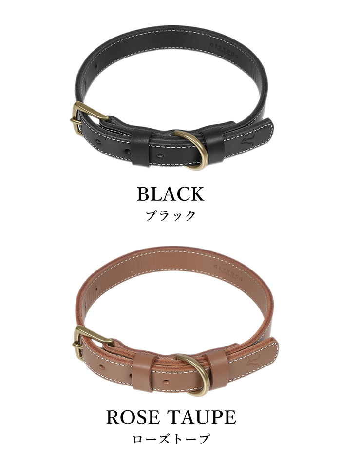 CITYDOG ステッチレザーカラー