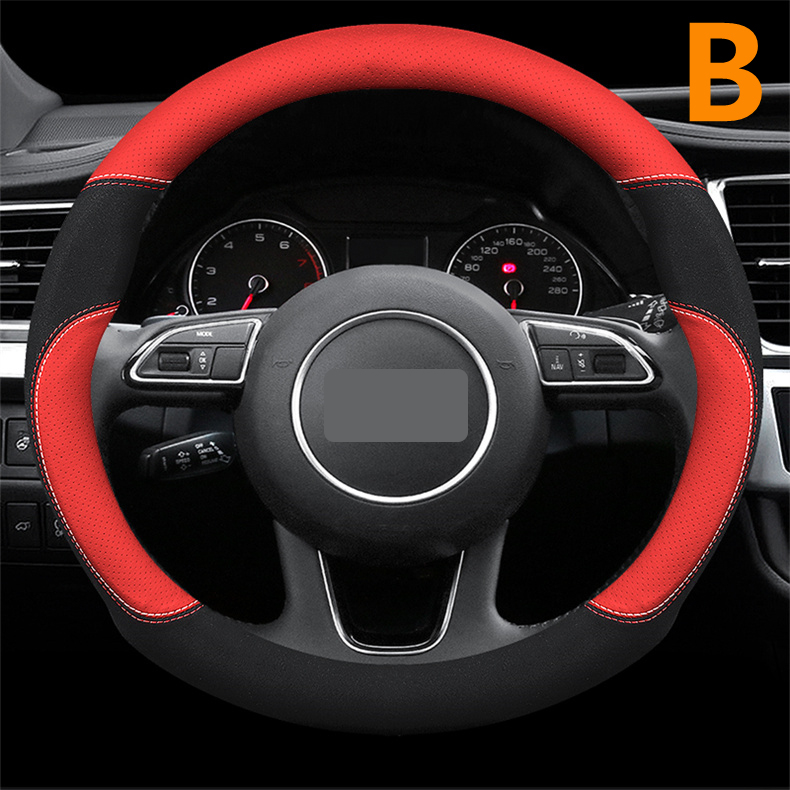 BMW ス純正 レザー ハンドルカバー 軽自動車 炭素繊維 ステアリング