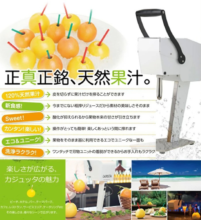 果汁搾り機 カジュッタ 刃物ユニット - 店舗用品