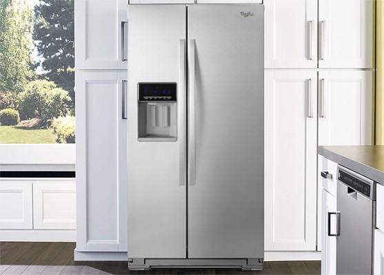 大容量惠而浦whirlpool美国大型冰箱(冰箱冷冻室)2门冰箱gsc 25 c 6 e