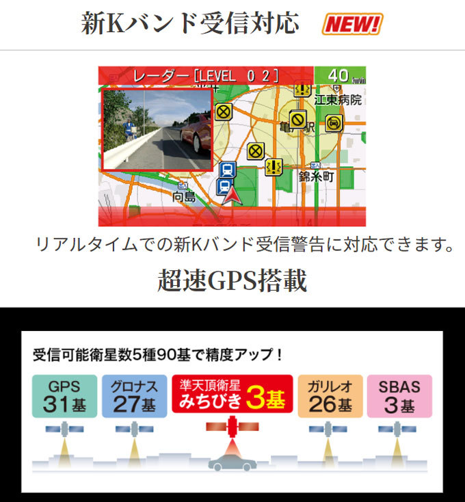 レーザー探知機 セルスター AR-47LA OBD2対応 日本製 レーザー式オービス対応 3.2インチMVA液晶 一体型 :AR-47LA:シズ  ショッピングサイト ヤフー店 - 通販 - Yahoo!ショッピング