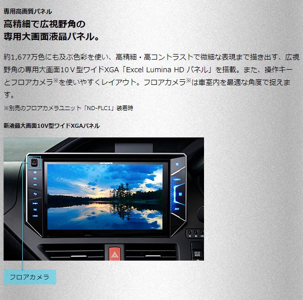 カロッツェリア サイバーナビ 本体 エスクァイア専用 フルセグ 10V型