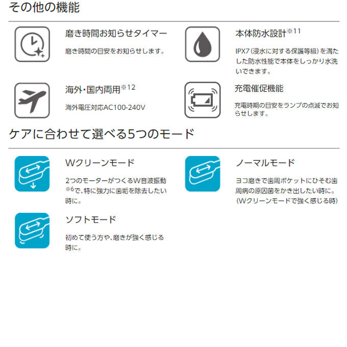パナソニック 音波振動ハブラシ ドルツ Ew Dp35 K 黒
