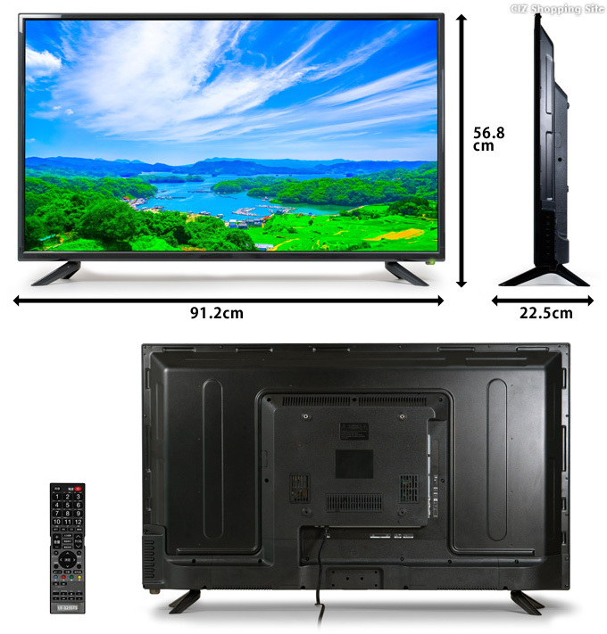 テレビ 40型 液晶テレビ 録画機能付き HDMI端子 新品 LED液晶 フル