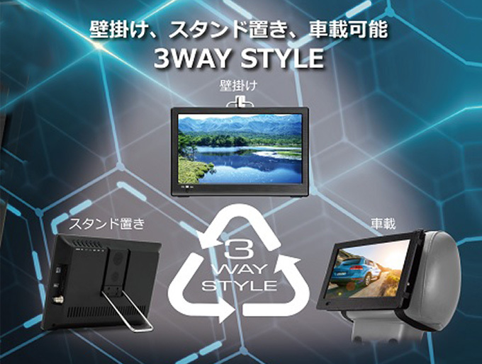 ポータブルテレビ フルセグ 車 液晶テレビ 10.1インチ HDMI搭載 録画機能付き AC DC バッテリー内蔵 3電源対応  :OT-FT101TE:シズ ショッピングサイト ヤフー店 - 通販 - Yahoo!ショッピング