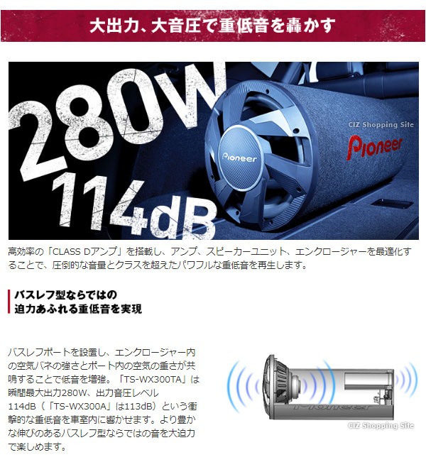 カロッツェリア TS-WX300TA pioneer パイオニア carrozzeria