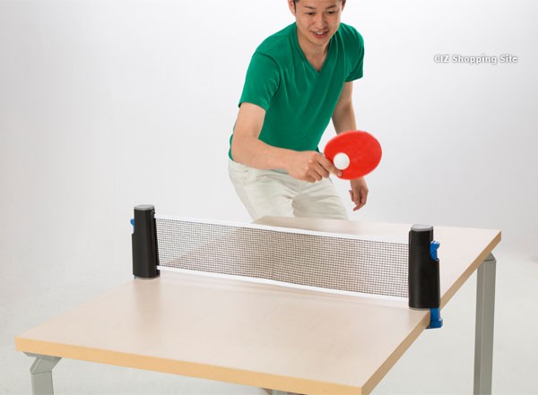 卓球セット 家庭用 ポータブル卓球セット 伸縮ネット式 卓上 テーブル ラケット ボール セット 白熱！なかよし卓球セット VS-T016 (送料無料)
