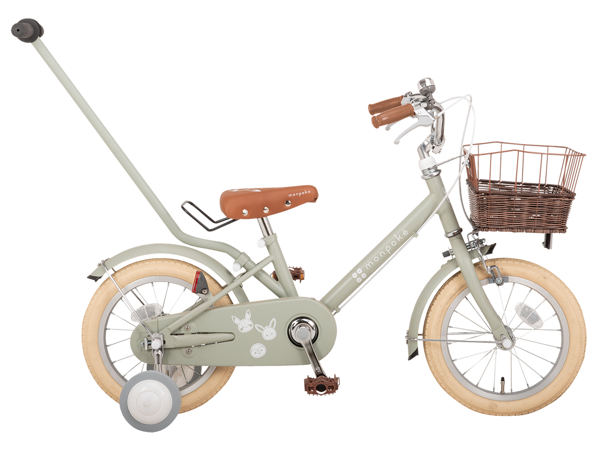 子供用自転車 モンポケ 100%組立 整備済み 1年保証付 幼児用 14インチ
