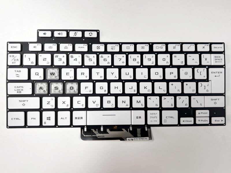 ☆純正☆ASUS TUF Dash F15 FX516PE FX516PC FX516PR FX516PM 日本語