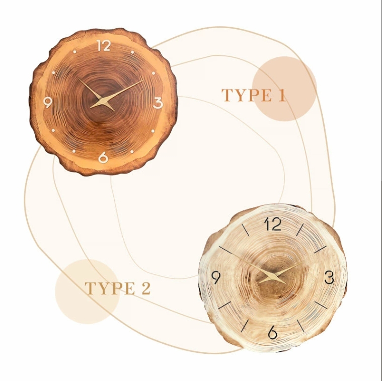 【天然木】適宜sale中！北欧風シンプル掛け時計 静音タイプ zb002-1.jpg