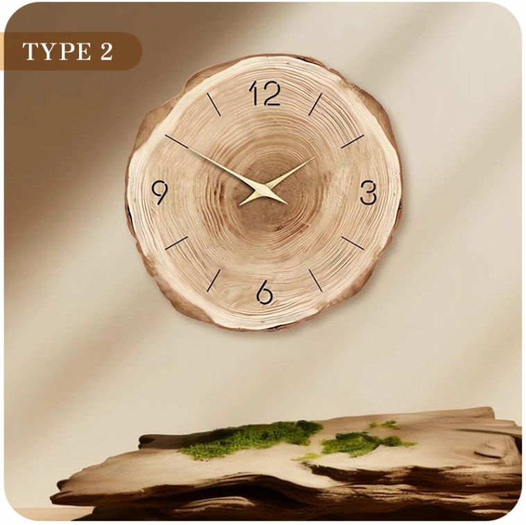 掛け時計 壁掛け時計 静音 おしゃれ 木製 北欧風 大きい 和室
