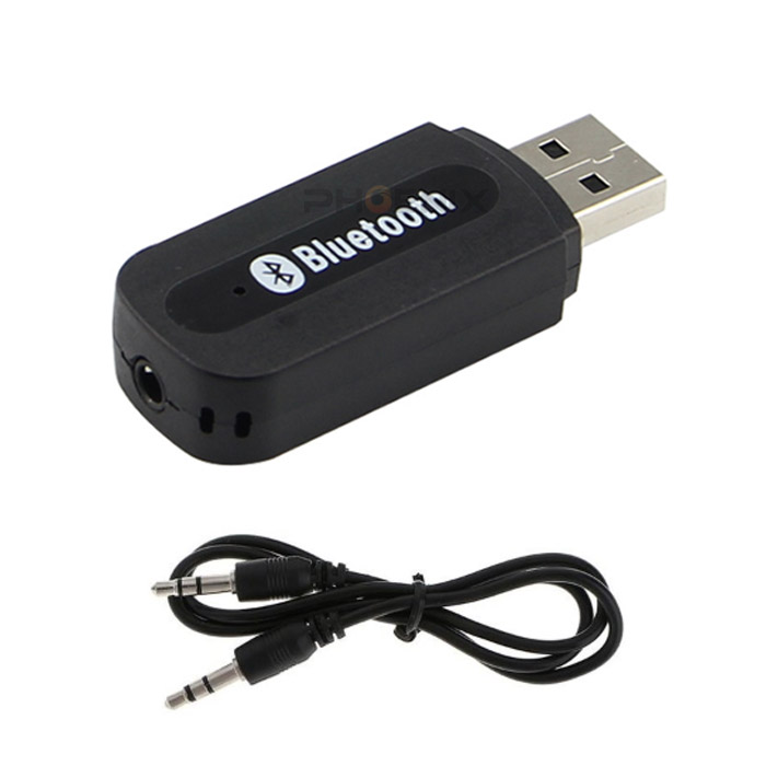 Bluetooth 5.0 レシーバー オーディオ 2カラー USB AUX ブルートゥース 