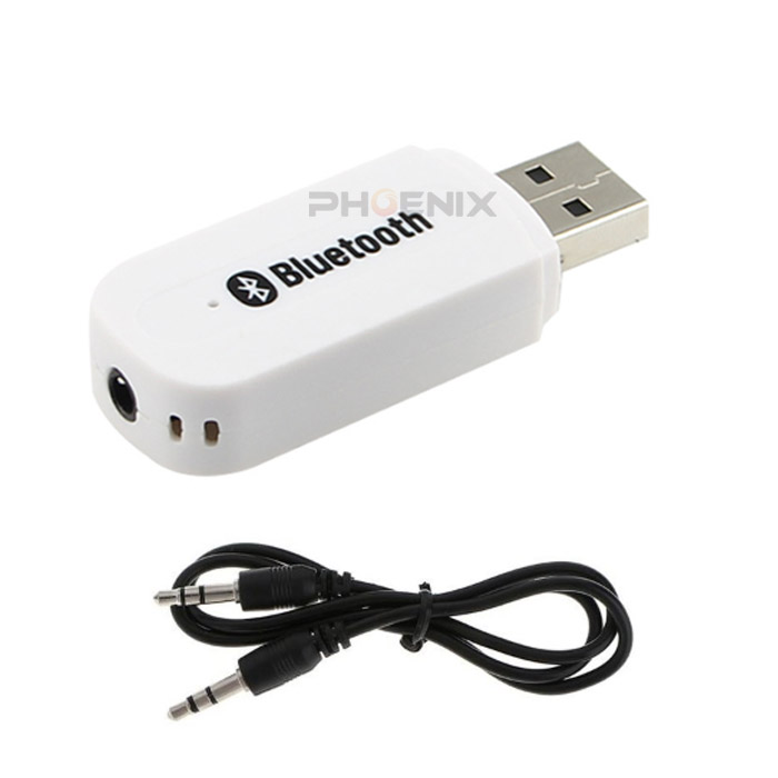 Bluetooth 5.0 レシーバー オーディオ 2カラー USB AUX ブルートゥース ミュー...