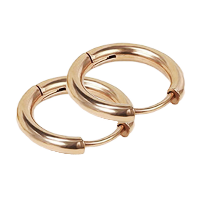 フープピアス ボディピアス 両耳セット 金属アレルギー 対応 8mm ~ 20mm 18G サージカルステンレス つけっぱなし メンズ レディース リング | Risa | 04