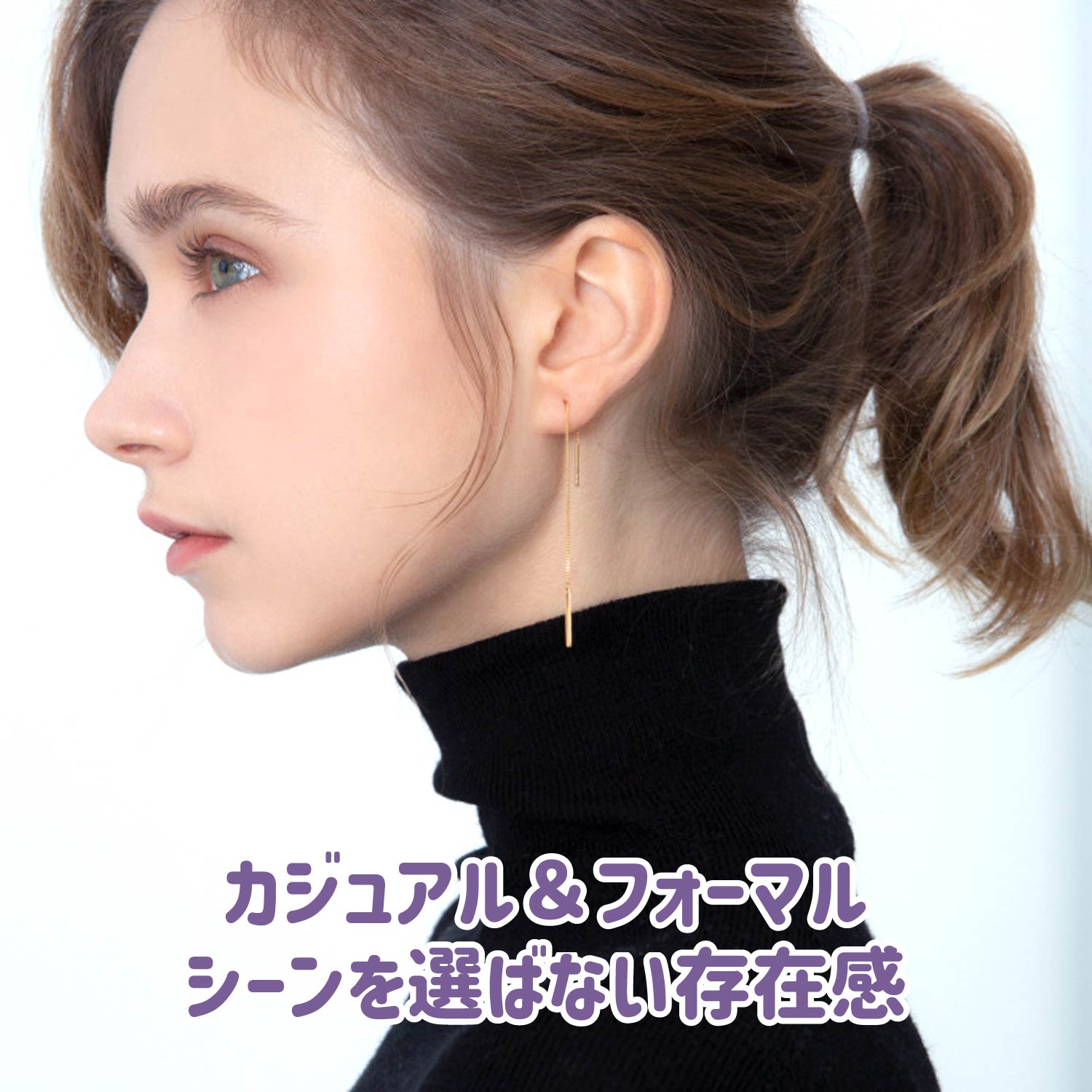 AK【Rtav】特価品 ガーネット ロングアメリカンピアス &ルビーピアス AK【Rtav】特価品 ガーネット ロングアメリカンピアス &ルビー