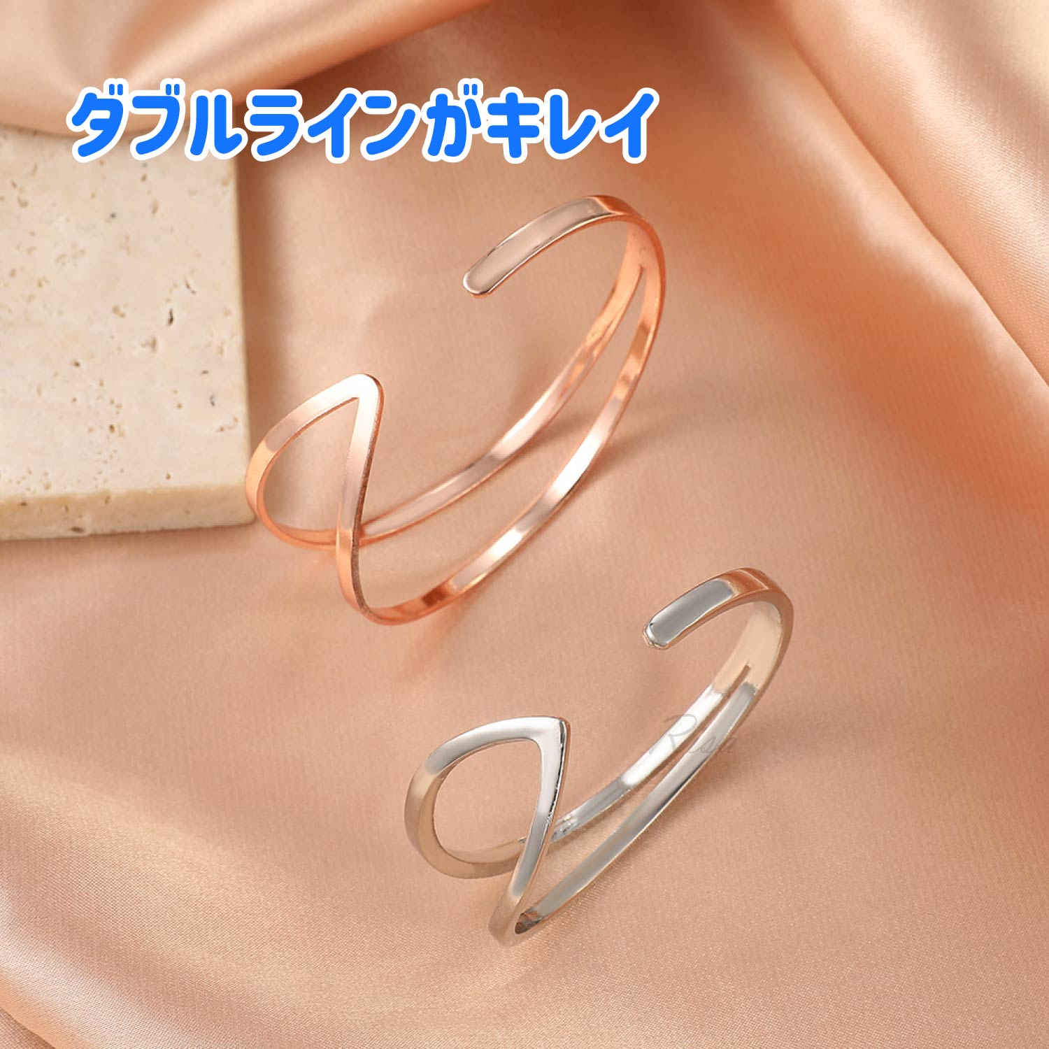 煌びやかでエレガント☆【 CHANEL 】バングル エレガントなデザイン♡》CHANEL CCロゴ バングル (CHANEL