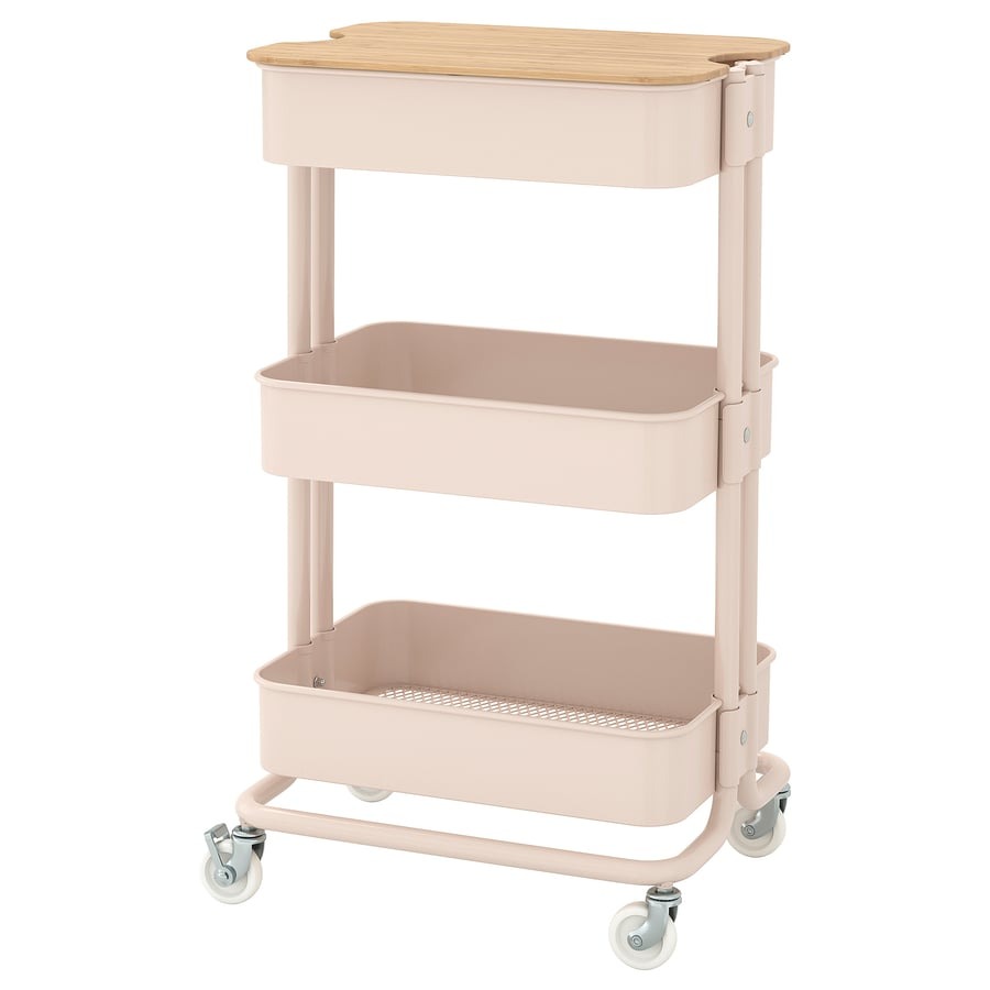 イケア（IKEA） RASKOG ロースコグ ワゴン 28x38x61cm 小サイズ