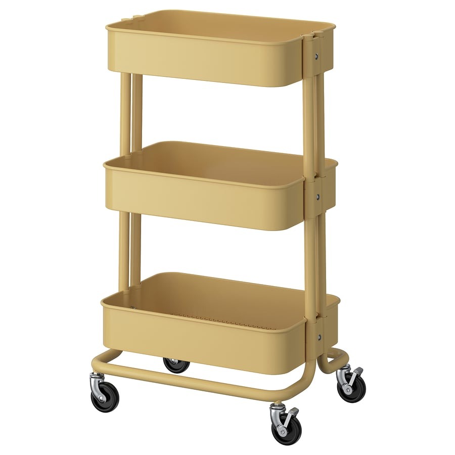 イケア（IKEA） RASKOG ロースコグ ワゴン 35x45x77cm 大サイズ