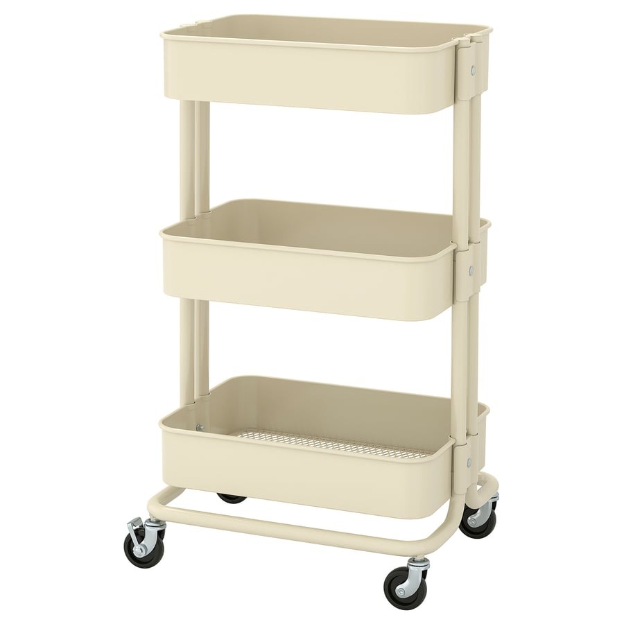 イケア（IKEA） RASKOG ロースコグ ワゴン 35x45x77cm 大サイズ