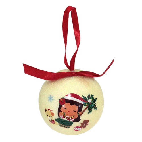 ハワイ オーナメント Kahiko ペーパーオーナメント クリスマス ボール